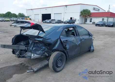 2017 Toyota Corolla Le from USA, damaged, VIN 2T1BURHEXHC782343